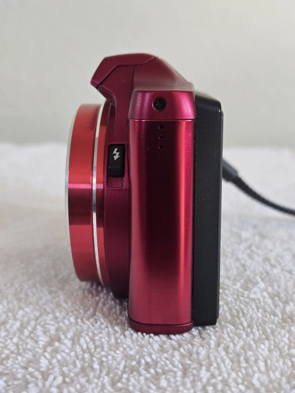 Olympus Digital Camera SZ-14 14MP 24x Zoom Red W/Battery & Charger *TESTED*